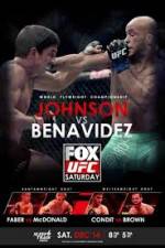 Watch UFC On Fox Johnson vs Benavidez II 5movies