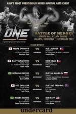 Watch ONE FC 2 Battle of Heroes Undercard 5movies