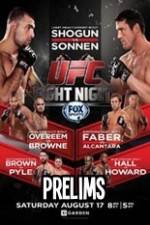 Watch UFC Fight Night 26 Preliminary Fights 5movies