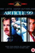Watch Article 99 5movies