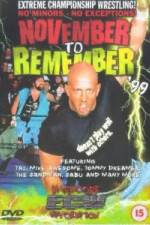 Watch ECW - November To Remember '99 5movies