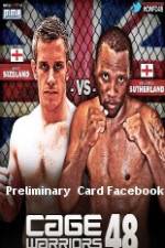 Watch Cage Warriors 48 Preliminary Card Facebook 5movies