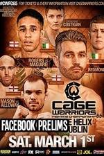 Watch Cage Warriors 65 Facebook prelims 5movies