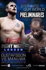 Watch UFC Fight Night 38: Gustafsson vs. Manuwa Preliminaries 5movies