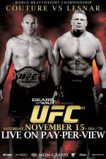 Watch UFC 91 Couture vs Lesnar 5movies