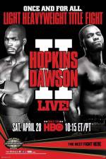 Watch Boxing Light Heavyweight Hopkins vs Dawson II 5movies