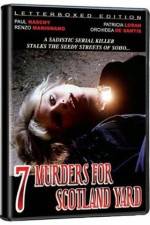 Watch Seven Murders for Scotland Yard 5movies