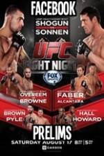 Watch UFC Fight Night 26 Facebook Prelims 5movies