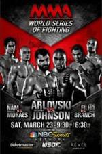 Watch World Series of Fighting 2 Arlovski vs Johnson 5movies