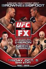 Watch UFC on FX 5 Browne Vs Bigfoot 5movies